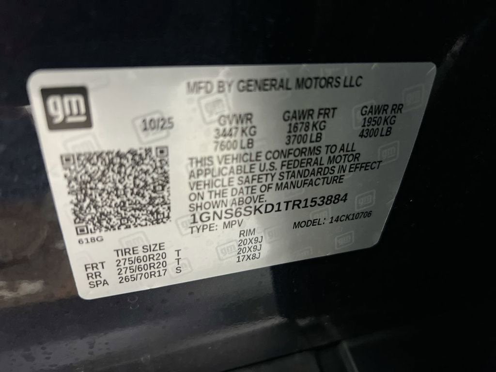 2026 Chevrolet Tahoe Premier