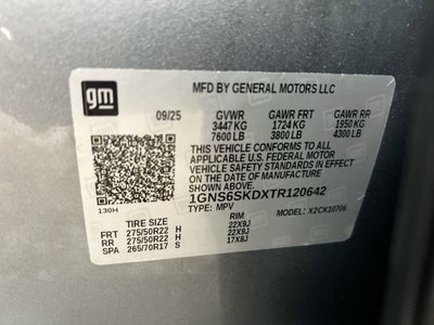 2026 Chevrolet Tahoe Premier