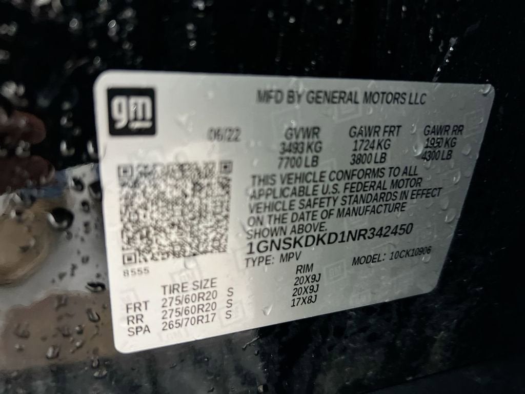 2022 Chevrolet Suburban Z71