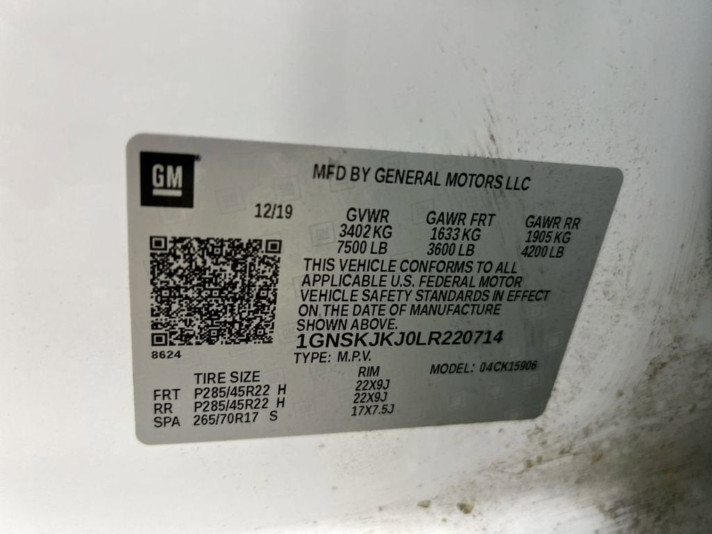 2020 Chevrolet Suburban Premier