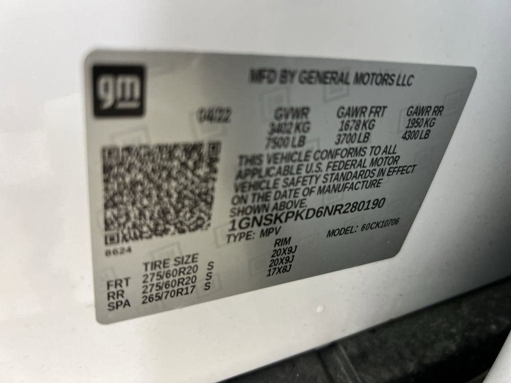 2022 Chevrolet Tahoe Z71