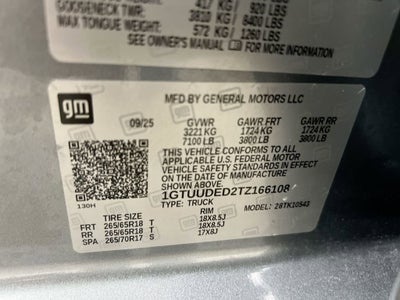 2026 GMC Sierra 1500 SLT