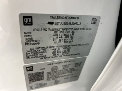 2025 GMC Sierra 1500 AT4