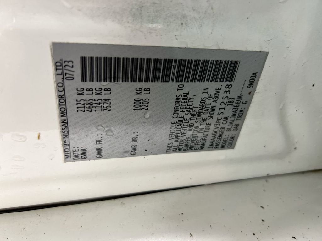 2023 Nissan Maxima SV