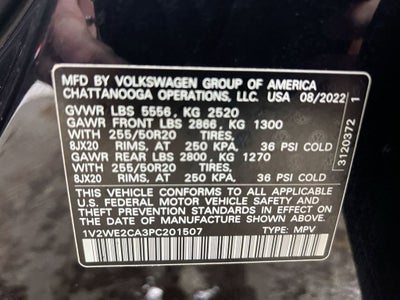 2023 Volkswagen Atlas Cross Sport 3.6L V6 SE w/Technology