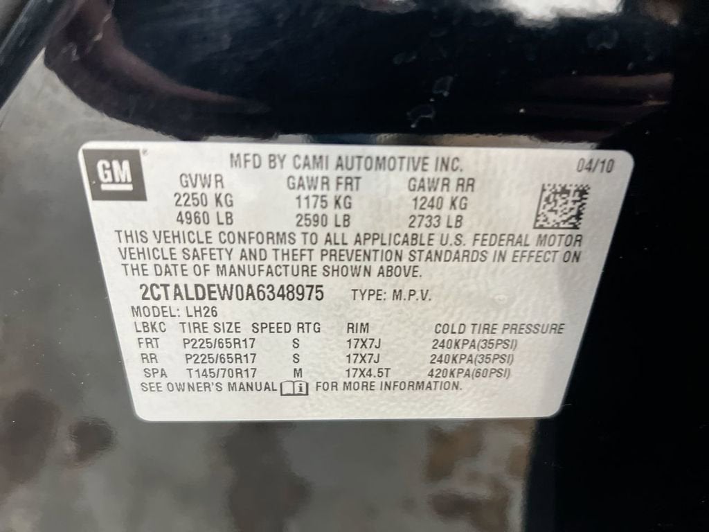 2010 GMC Terrain SLE-2