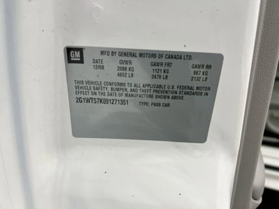 2009 Chevrolet Impala 3.5L LT