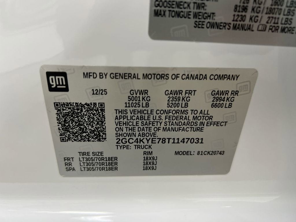 2026 Chevrolet Silverado 2500 HD ZR2