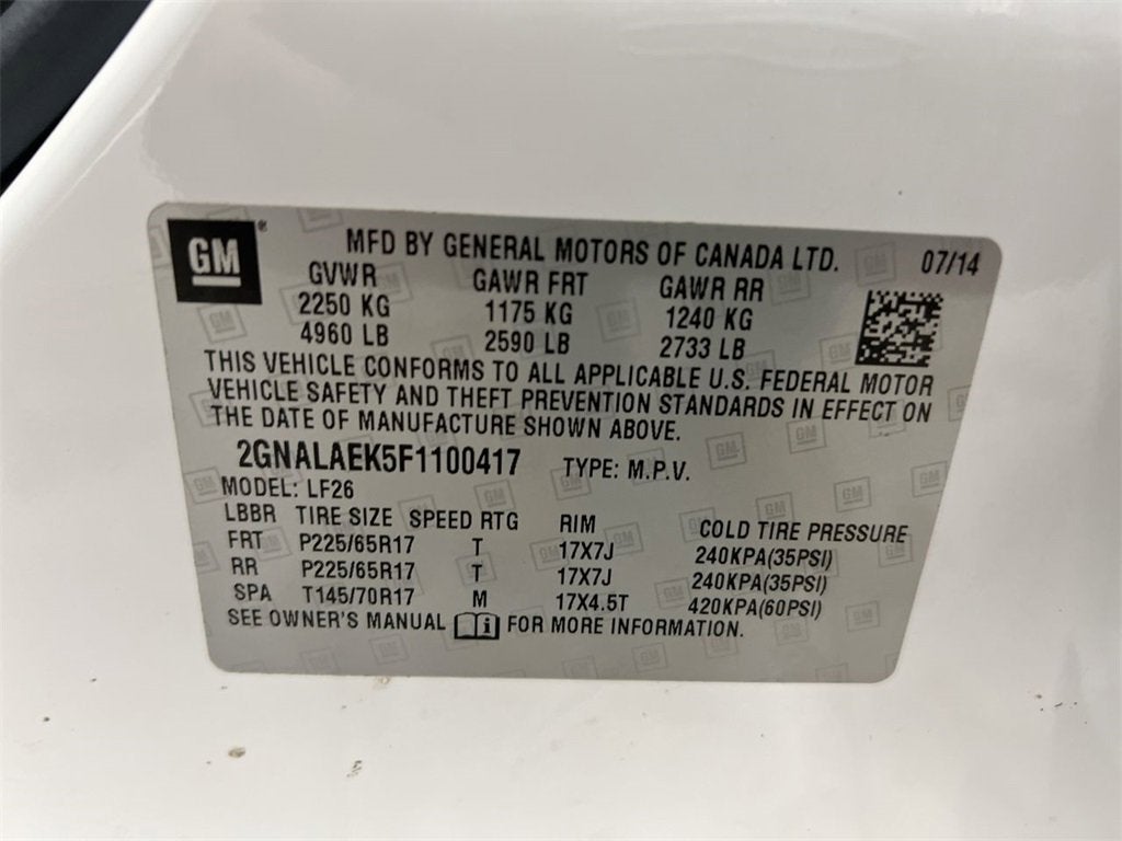 2015 Chevrolet Equinox LS