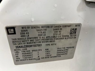 2017 Chevrolet Equinox LT