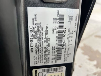 2020 Ford Fusion SEL