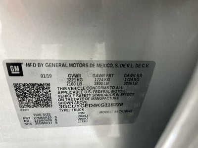 2019 Chevrolet Silverado 1500 LTZ