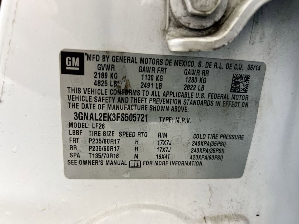 2015 Chevrolet Captiva LS