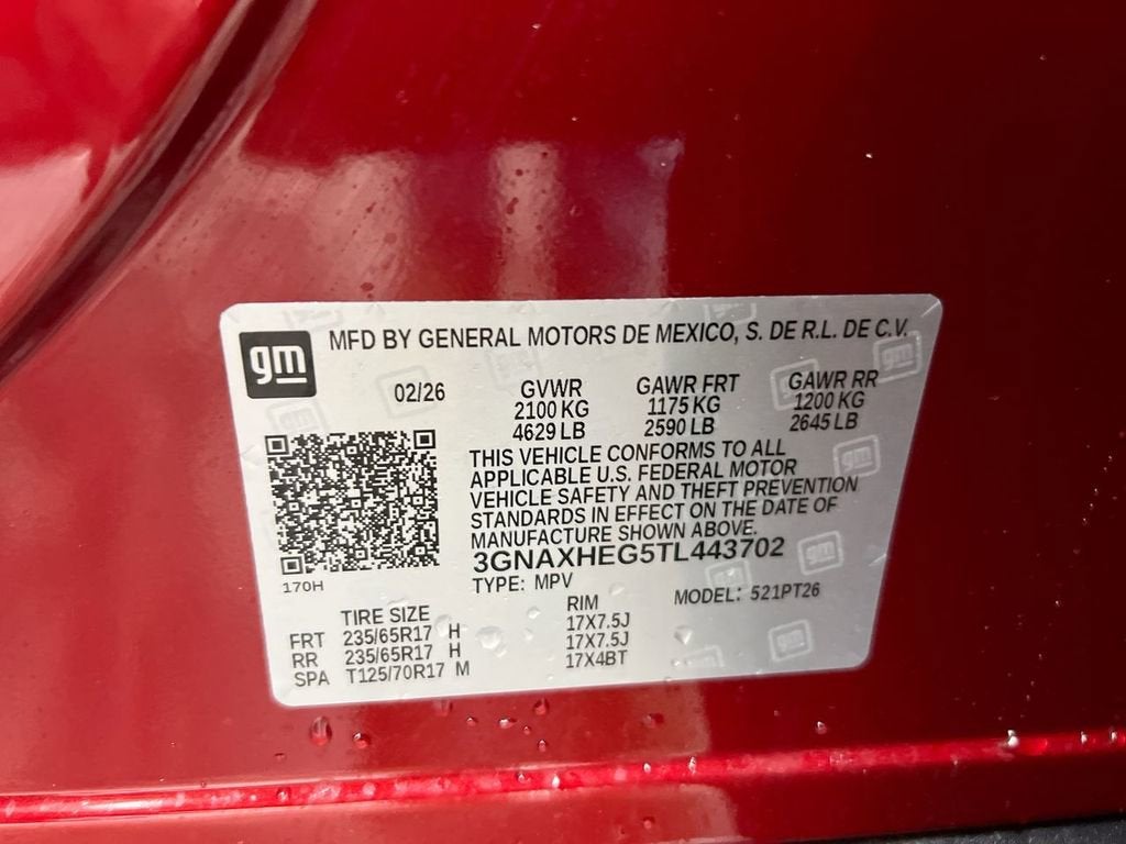 2026 Chevrolet Equinox LT