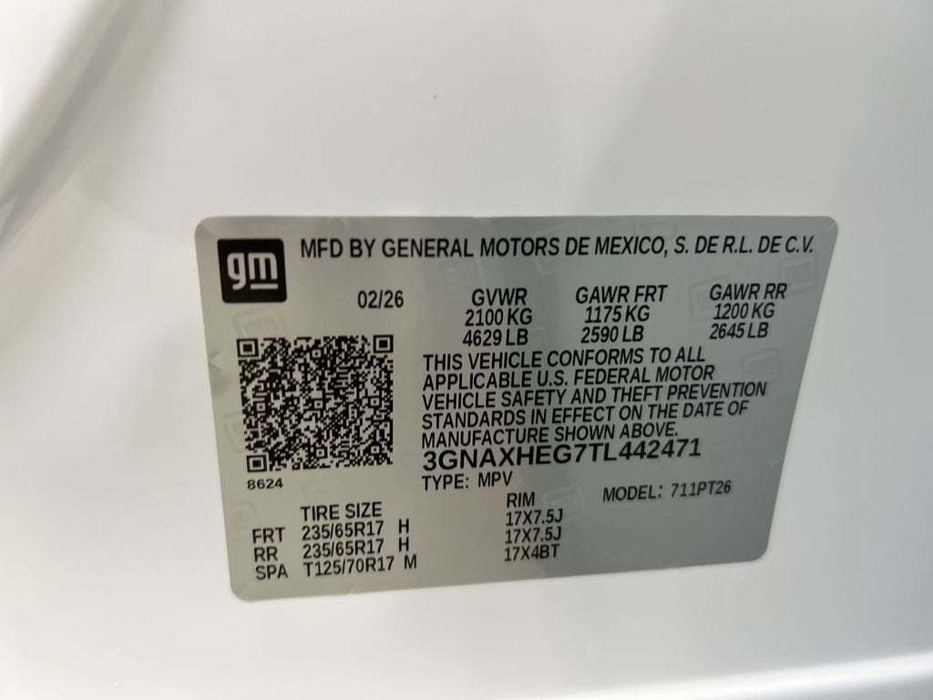 2026 Chevrolet Equinox LT