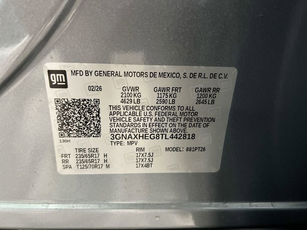 2026 Chevrolet Equinox LT