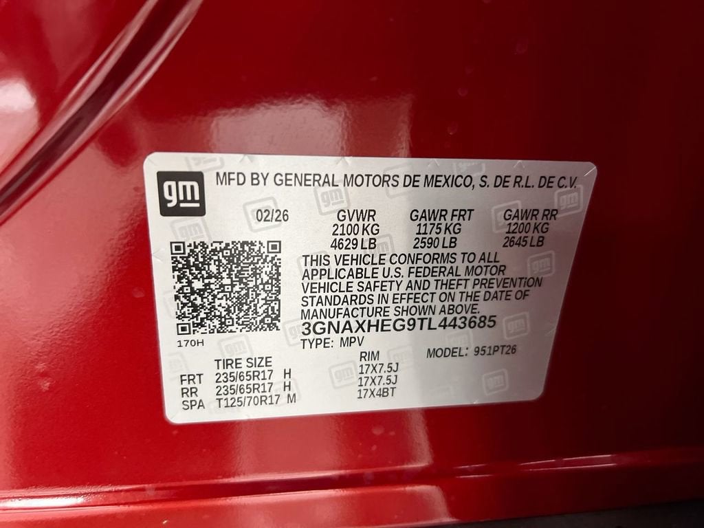 2026 Chevrolet Equinox LT