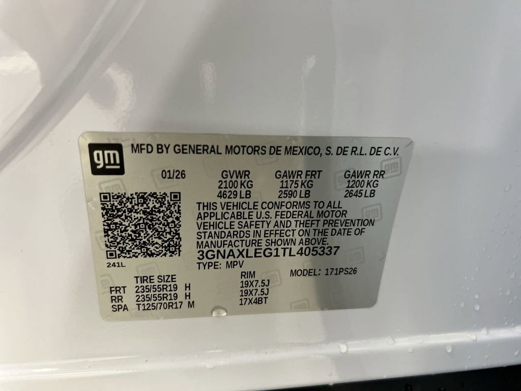 2026 Chevrolet Equinox RS