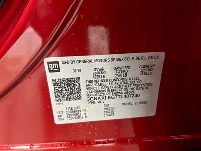 2026 Chevrolet Equinox RS