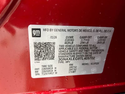 2026 Chevrolet Equinox RS