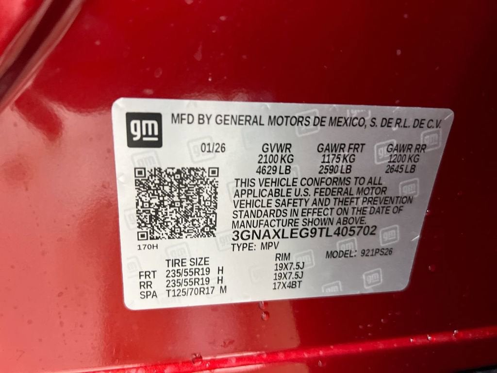 2026 Chevrolet Equinox RS