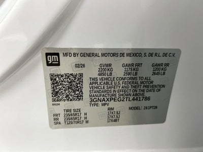 2026 Chevrolet Equinox LT