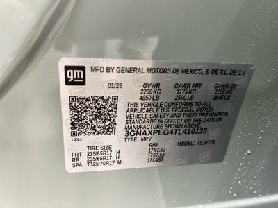 2026 Chevrolet Equinox LT