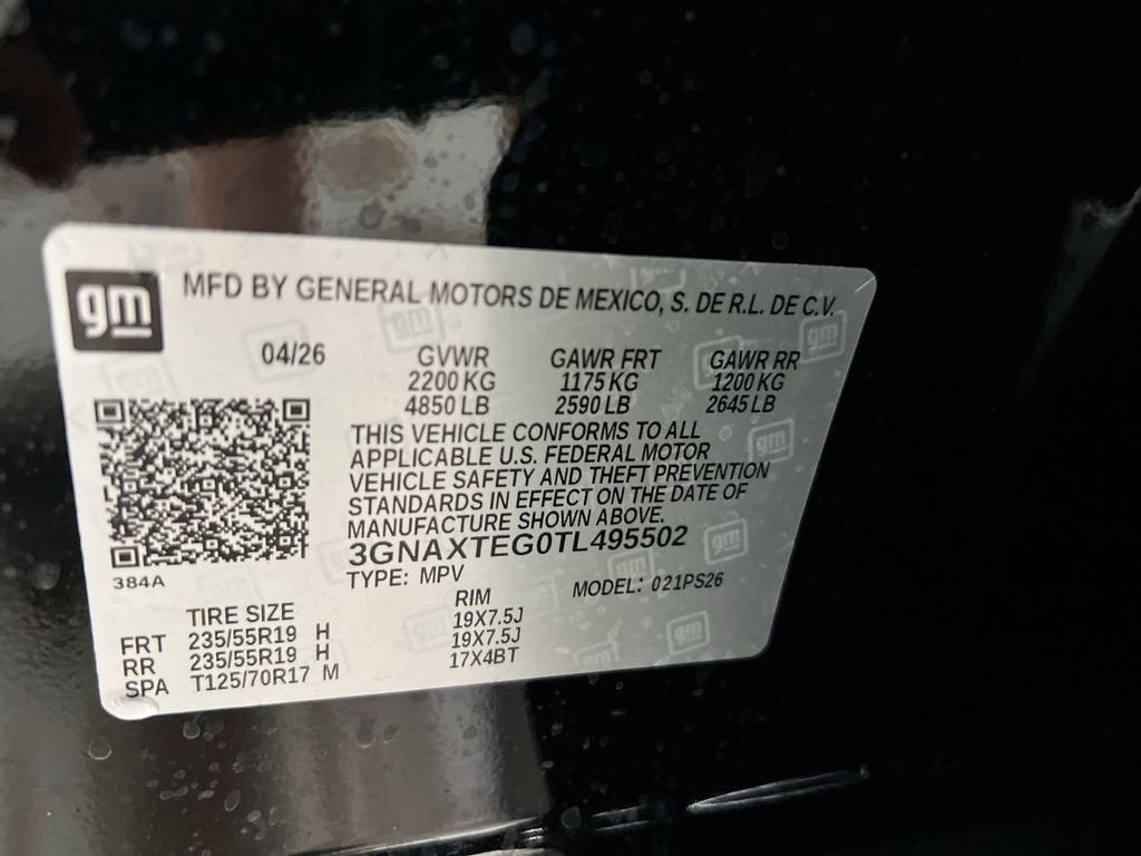 2026 Chevrolet Equinox RS
