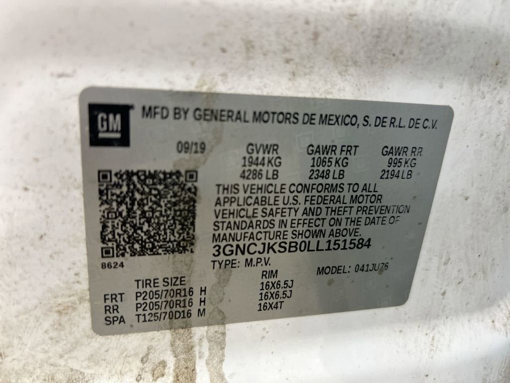 2020 Chevrolet Trax LS