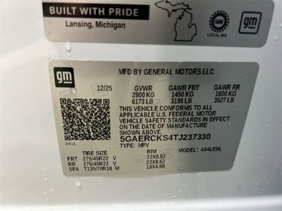 2026 Buick Enclave Avenir