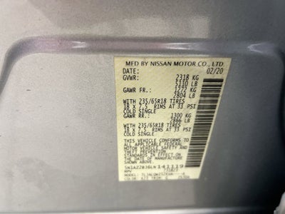 2020 Nissan Murano SV