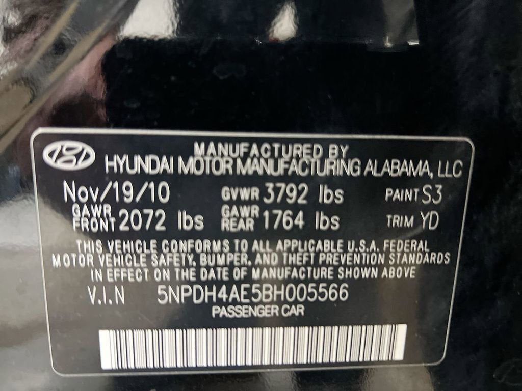 2011 Hyundai Elantra GLS