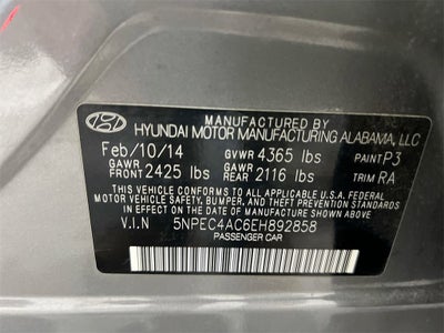 2014 Hyundai Sonata SE