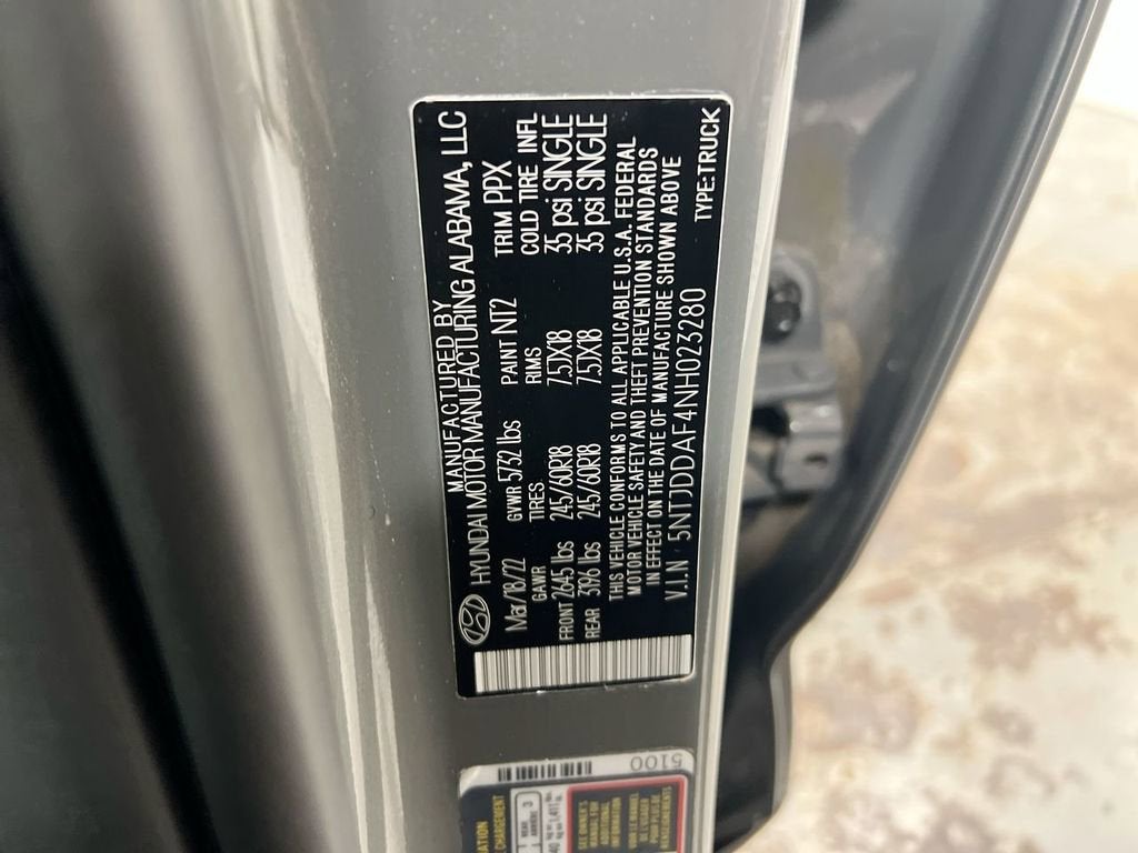 2022 Hyundai Santa Cruz SEL Premium