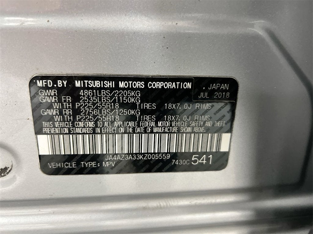 2019 Mitsubishi Outlander ES