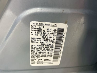 2014 Nissan Rogue Select S