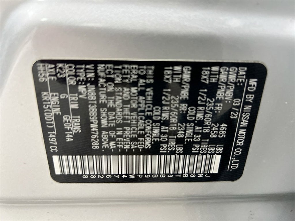 2023 Nissan Rogue SV