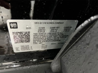 2026 Chevrolet Trax 1RS