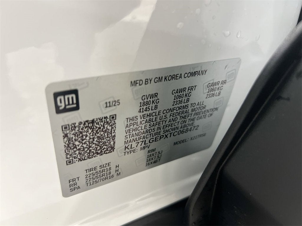 2026 Chevrolet Trax 1RS