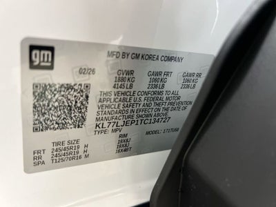 2026 Chevrolet Trax 2RS