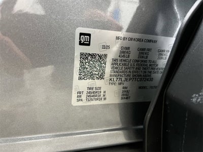 2026 Chevrolet Trax 2RS