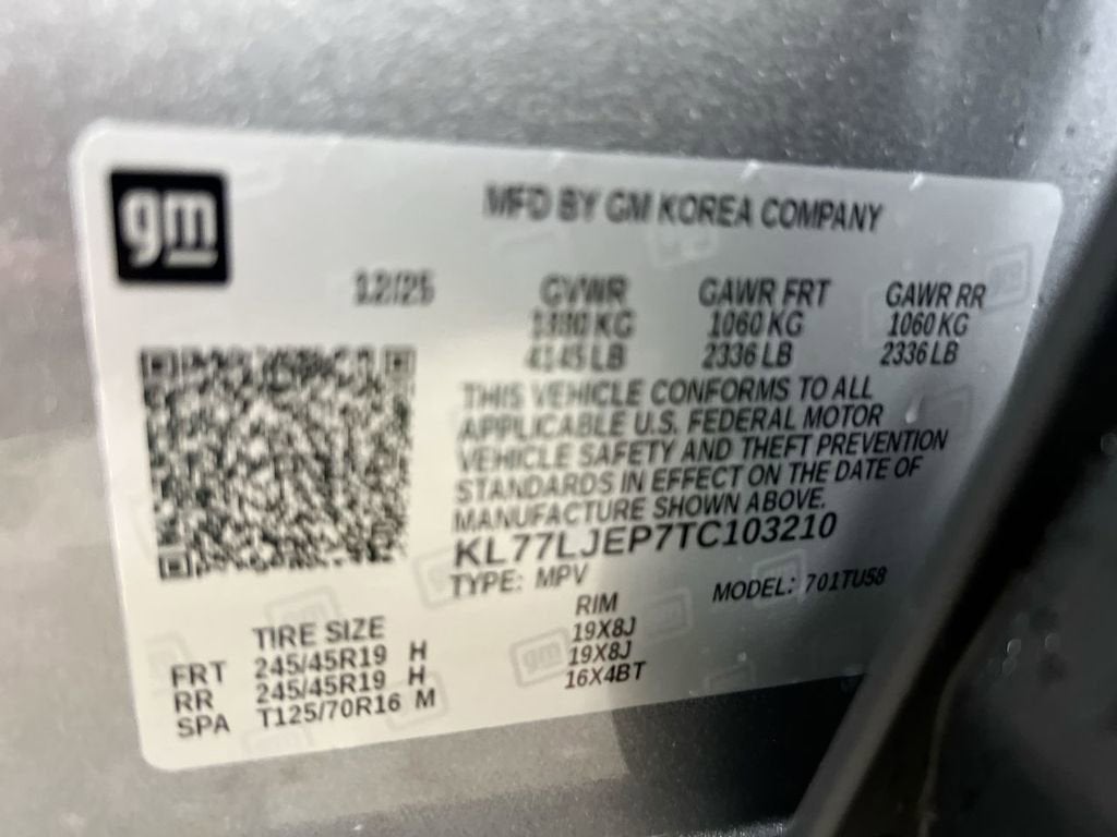 2026 Chevrolet Trax 2RS