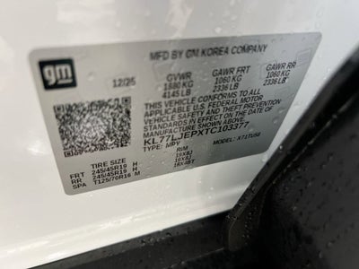 2026 Chevrolet Trax 2RS