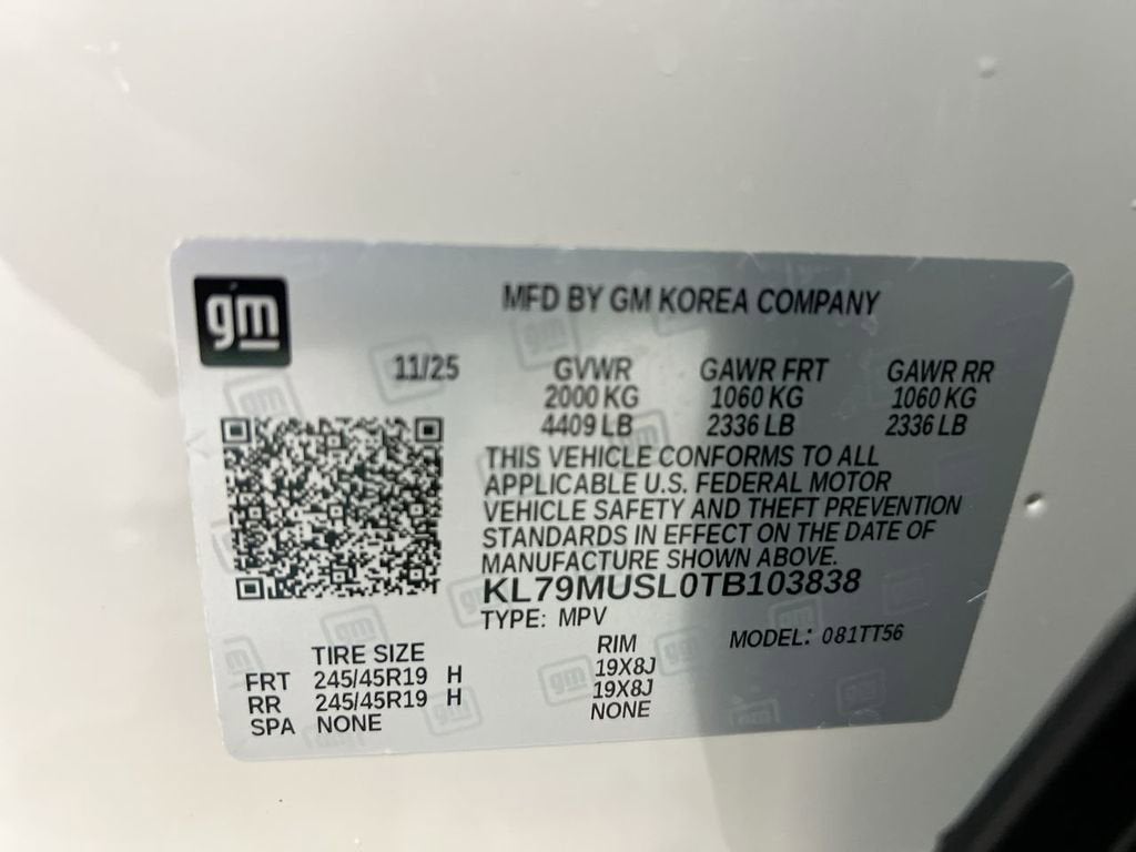 2026 Chevrolet Trailblazer RS