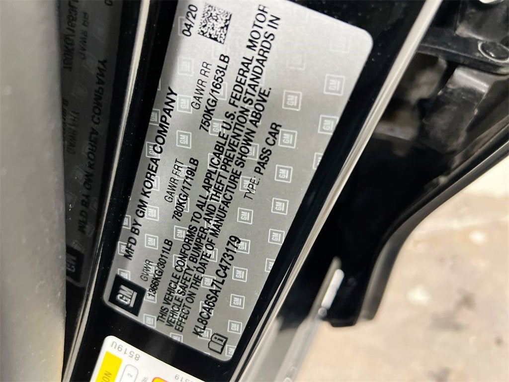 2020 Chevrolet Spark LS Manual