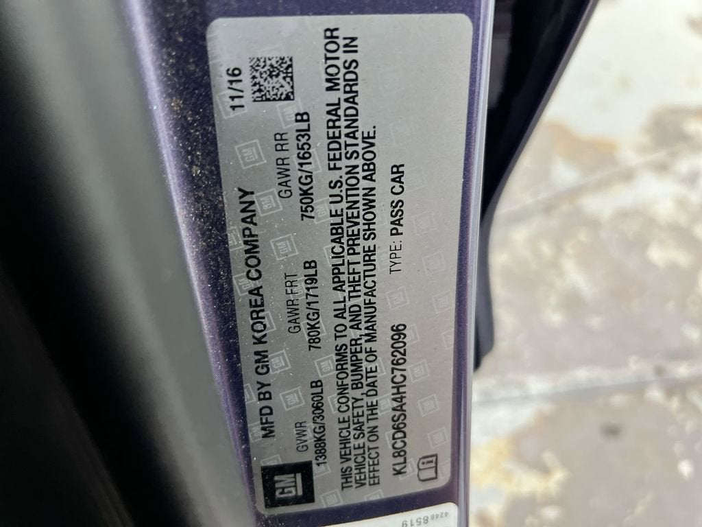 2017 Chevrolet Spark LT