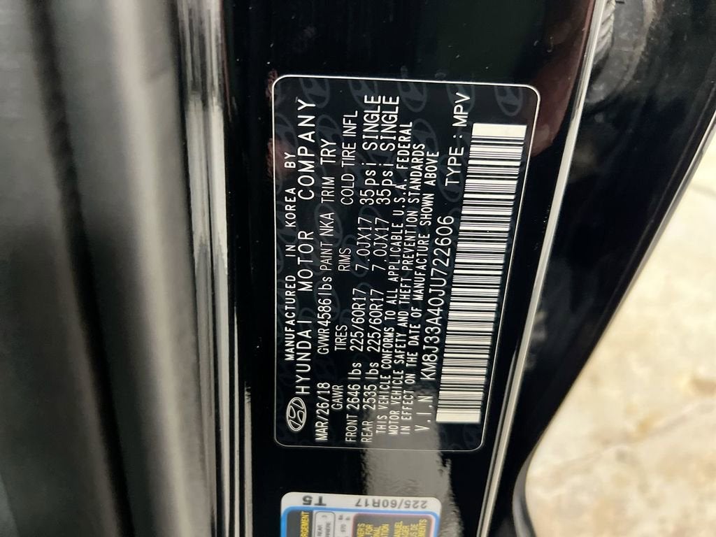 2018 Hyundai Tucson SEL Plus