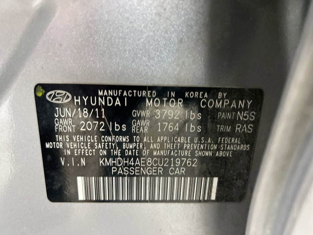 2012 Hyundai Elantra GLS