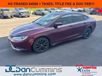 2015 Chrysler 200 S