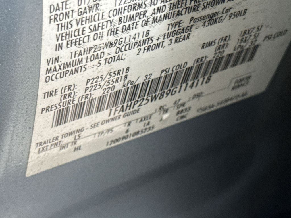 2009 Ford Taurus Limited